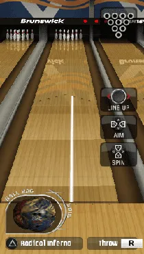 Brunswick Pro Bowling (EU) screen shot game playing